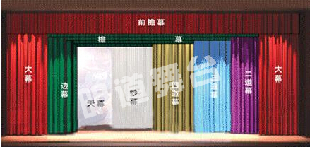 舞臺幕布 舞臺幕布